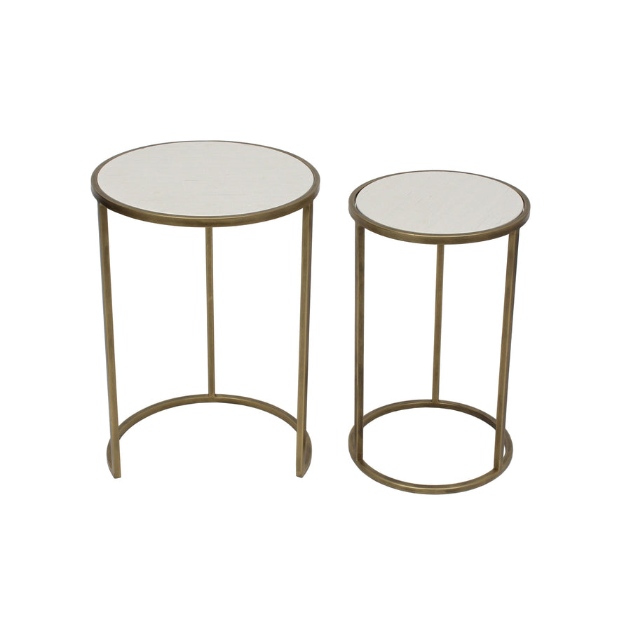 Arlo Nested Tables (White)