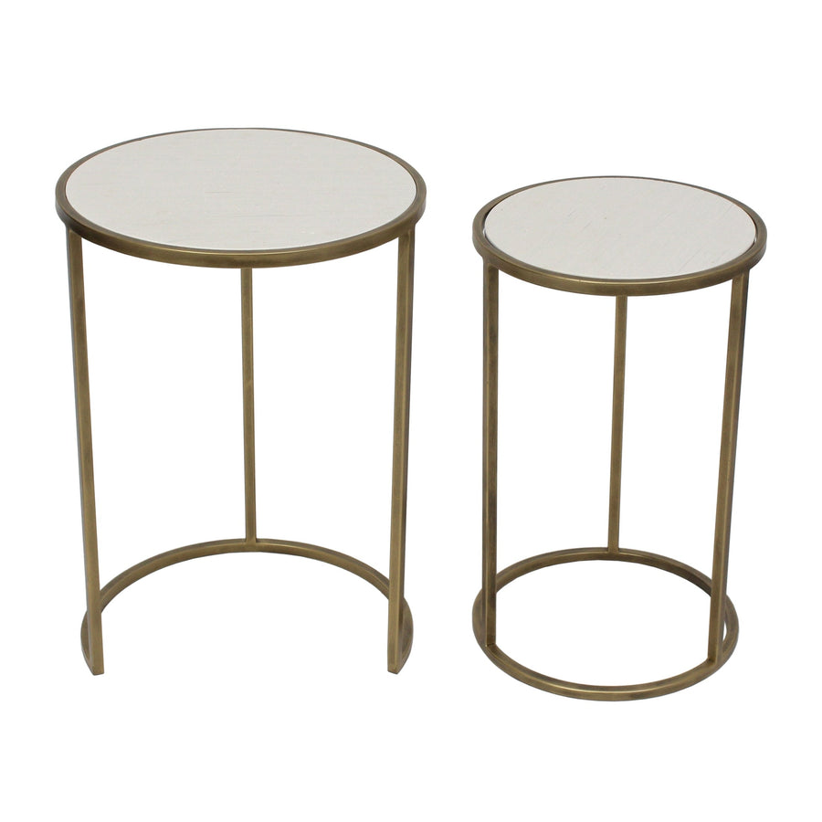 Arlo Nested Tables (White)